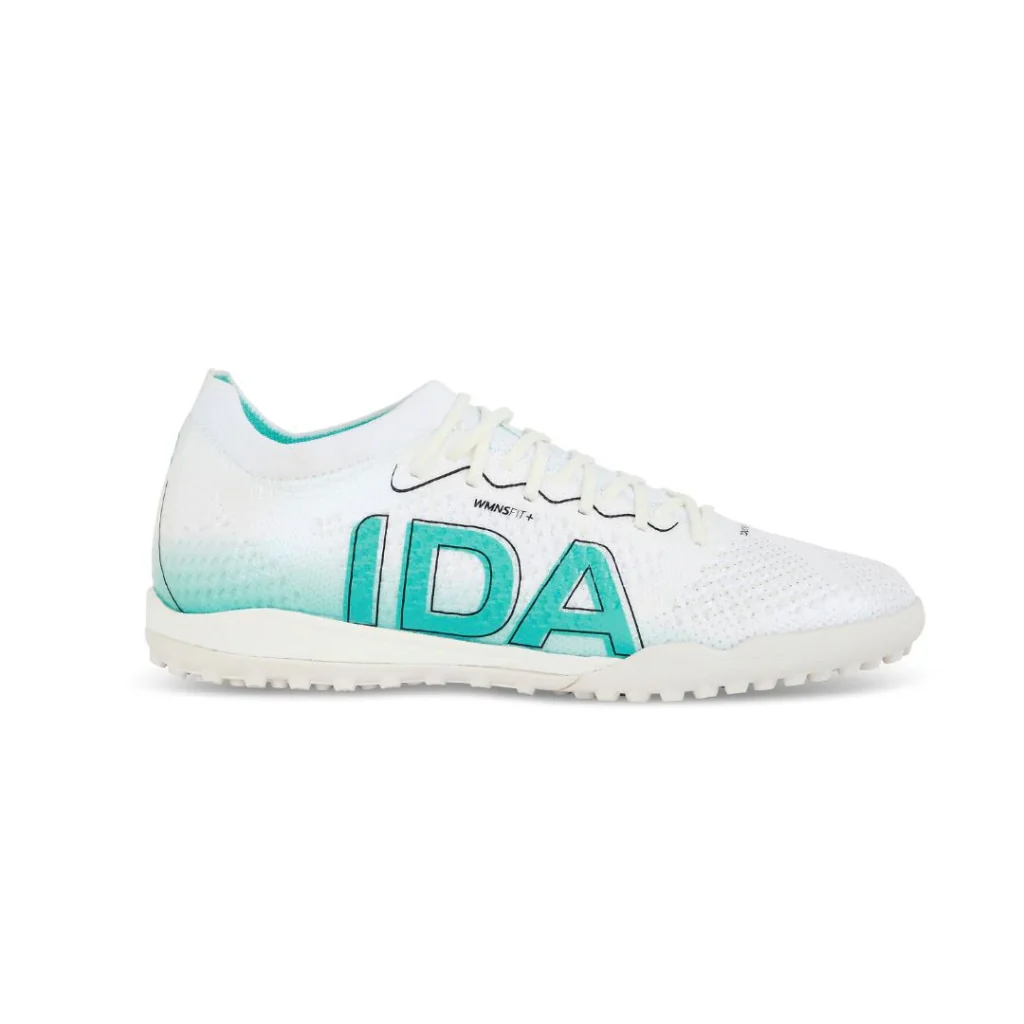 A Dads' Guide to Buying the Perfect Football Boots for Your Daughter: IDA Rise Turf and Rise Elite 1 SS24 RiseTurf WHTTEAL Resize 1x1 2 27a006ae 2413 41c9 ae99 db5c593564ca
